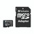 Product CW Office Verbatim Premium SDXC 128GB, microSD card with black and white label showing storage capacity and brand logo.
