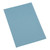 CW Office Sq Cut Folder FC 250GSM Blue PK100, blue square cut file folder for office document organization.
