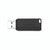 CW Office Verbatim Pinstripe 16GB USB Drive, black USB flash drive with a Pinstripe design and Verbatim logo.
