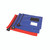 CW Office Gosecure Flat Mailing Pouch 286X336, colorful mailing pouches with zip closures and transparent window for address labels.