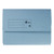 Half Flap Doc Wallet A4 Blue PK50