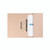 CW Office Elba Spring Pkt File FC Buff PK25, open beige metal file folder with metal ring mechanism inside.