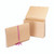 CW Office Q-Connect Legal Wallet 75MM PK10, beige legal document wallet with pink elastic band.