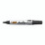 CW Office Bic 2000 Bullet Perm Marker BLK PK12, black permanent marker with bullet tip for writing or marking on various surfaces.
