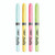 Bic Highlighter Grip Pastel Astd P4
