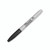 CW Office Sharpie Perm Markers Fine Black PK24, a pack of 24 black fine point permanent markers with a sleek design.