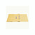 CW Office Q-Connect Trans Pocket File Ylw PK25, yellow plastic pocket file with transparent pockets for organizing documents.