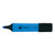 CW Office Highlighter Chisel Tip Blue PK12, blue chisel tip highlighter pen for office and school use.