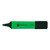 CW Office Highlighter Chisel Tip GRN PK12, green highlighter marker with chisel tip for highlighting text.