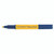 CW Office Q-Connect Counterfeit Detec Pen PK10, yellow and blue counterfeit detection pen for money verification.