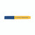 CW Office Q-Connect Counterfeit Detector Pen PK10, a yellow and blue pen used for checking the authenticity of banknotes and currency.