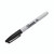 Product CW Office Sharpie Permanent Marker Fine BLK PK12, black fine tip marker pen.