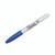 CW Office Sharpie Permanent Marker Fine Blue PK12, image of a blue sharpie permanent marker with fine tip and white body with black text.