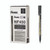 Pentel Perm Marker Ex Fine BLK PK12