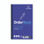 CW Office Challenge Carbonless Duplicate Order Book PK5, purple cover with white and blue text and a pencil icon.