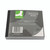 CW Office Q-Connect Triplicate Book 102X127MM, black and gray lined triplicate ruled notebook with sticky page tabs on the bottom right corner.