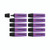 CW Office Stabilo Boss Original Highlighter PK10, set of ten purple highlighters with black caps designed for marking text in books and documents