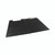CW Office Rapesco Black A4 Foldover Clipboard, a black plastic document holder with a metal clip for holding papers, designed for office use.