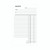 CW Office Silvine Triplicate Book 8.25X5 Invoice, blank invoice form with multiple rows and columns for recording transaction details.