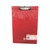 Fold-Over Clipboard Foolscap Red