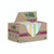 CW Office Post-It S/S Recy 47.6X47.6 AST PK12, a box of 12 packs of 100% recycled super sticky note paper in various pastel colors.