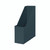 CW Office Leitz Cosy Magazine File A4 GREY, a sleek and modern grey magazine file with a slanted open top design for organizing documents and magazines efficiently.
