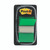 CW Office 3M Post-it Tape Flags GRN 680-3 PK600, sticky green and yellow flag tapes for office marking and organization.