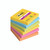 CW Office Post-It Notes, colorful sticky notes stacked with yellow, blue, green, pink, and orange colors for office organization and reminders.