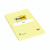 Post-It Office Large Format Notes, yellow sticky notes pad with ruled lines and Post-It branding.