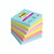 CW Office Post-It Sticky Notes, pastel-colored stack of 6 packs with super sticky notes in various colors including blue, yellow, pink, and purple.