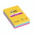 Post-It S/S Lined Notes Carnival PK3