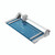 CW Office Dahle Personal Trimmer A4, office paper trimmer with a blue cutting surface and precise measurement markings for accurate trimming.