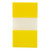 CW Office Index Flags 25X45MM 50 Flags/Pad Ylw, yellow and white index flags for office organization and marking.