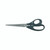 CW Office Q-Connect Scissors 210MM Steel Black, a pair of scissors with stainless steel blades and ergonomic black handles.