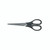 CW Office Q-Connect Scissors 170MM stainless steel black handle, sharp scissors for office and crafting use.