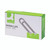 Product CW Office Q-Connect Pclip 32MM Lipped 10/100, box of 32mm round-lipped paper clips displayed in retail packaging