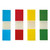 Index Flags 12X45MM 35 Flags/Colour