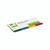 CW Office Q-Connect Quick Tabs 25X45 Clr PK160, transparent color sticky tabs for organizing documents.