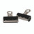 CW Office Q-Connect 32MM Black Grip Clip PK10, two metal binder clips with black handles for paper organization.