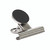 Product CW Office Q-Connect Mag Grip Clip 50MM SLV PK3, metallic silver magnetic clip with a circular black magnetic surface and a sturdy metal base for securing papers.