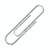 CW Office Q-Connect 77MM Wavy Paperclip PK100, metal wavy paperclip for binding papers.