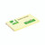 Product CW Office Q-Connect Ylw 76X127 Quick PK12, yellow sticky notes pad with 100 sheets for office organization and writing notes.