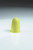 Q-Connect Thimblette NO.2 Ylw PK12, yellow rubber thimble with textured surface for finger protection.