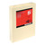 CW Office A4 Coloured Copier Paper Lcrm PK500, cream-colored ream of A4-sized colored copier paper with red and black packaging label featuring star graphics and text.