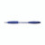 CW Office Bic Retractable Ball Pen Blue PK12, blue retractable ballpoint pen with ergonomic grip and clip for easy use and portability.