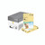 CW Office Xerox Symp A4 Paper 80G Ivory PK500, box of A4 size ivory-colored laser and inkjet printing paper in original packaging.