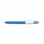 CW Office Bic 4 Colours Retract Ball Pen PK12, multi-color retractable ballpoint pen with blue, black, green, and red ink options.