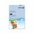 CW Office Xerox Symp A4 Paper 80G Blue PK500, blue box of 500 sheets of A4 size paper with colorful image of a girl holding a lollipop.