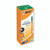 CW Office Bic Orange Cristal Fine GRN PK20, box of 20 orange fine tip ballpoint pens with green caps shown in packaging.