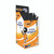 CW Office Bic Cristal Fine Black 872731 PK50, box of 50 black fine tip ballpoint pens displayed from an angled front view.
